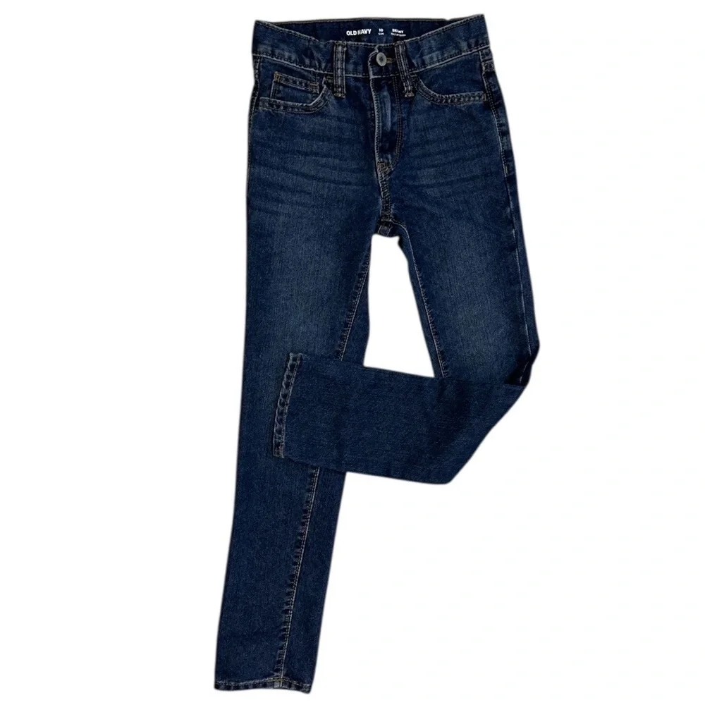New Old Navy Girls Built in Tough Skinny Slim Jeans Size 10